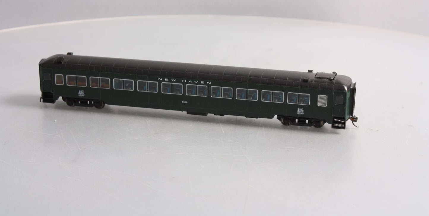 Rapido Trains 109101 HO Scale New Haven 10-Window Smoker Coach #8518