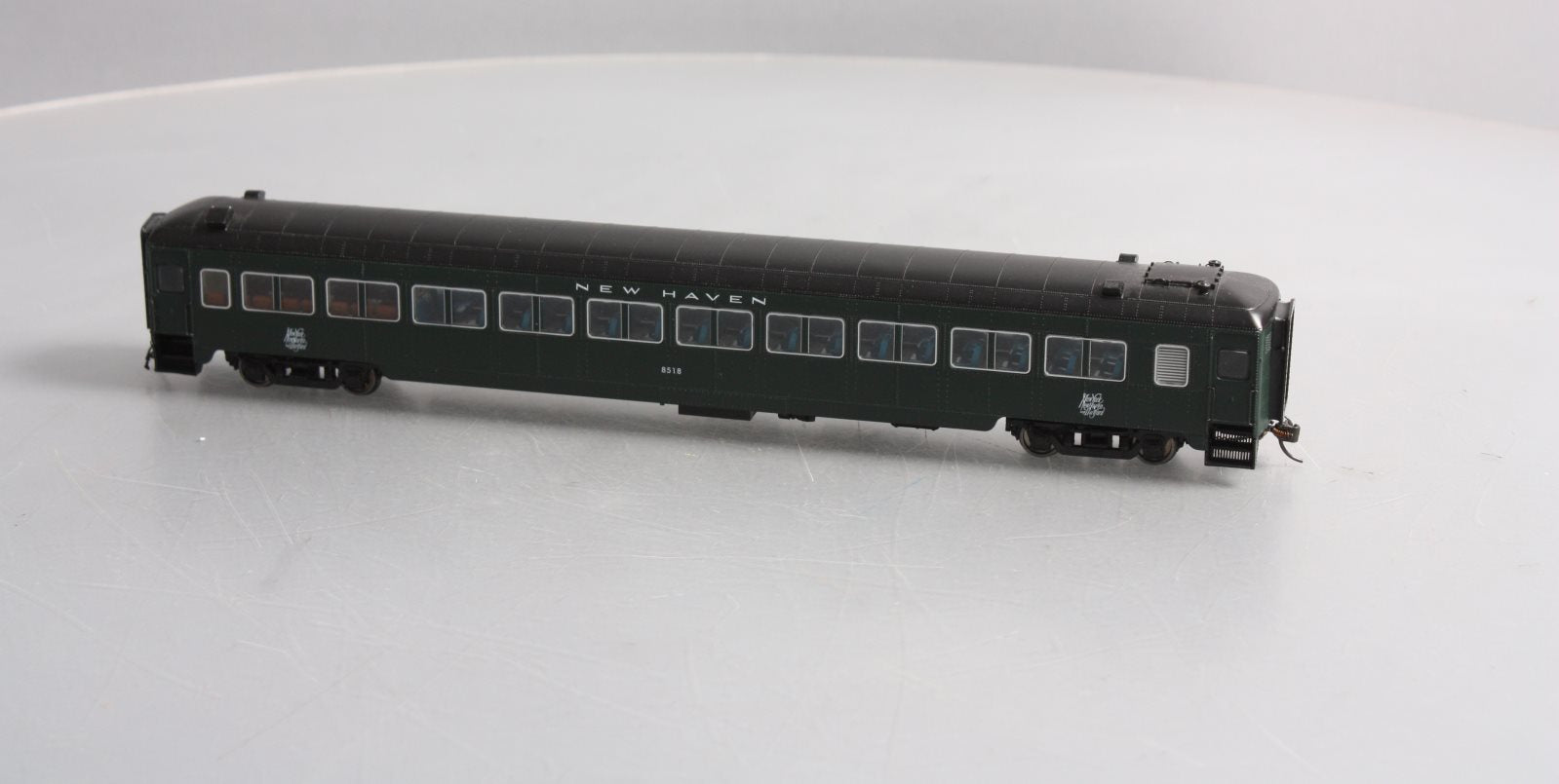 Rapido Trains 109101 HO Scale New Haven 10-Window Smoker Coach #8518