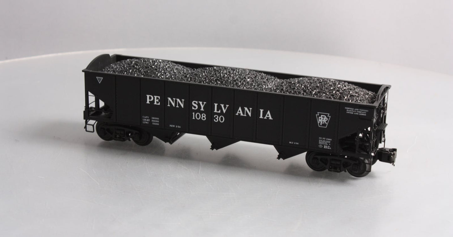MTH 20-97843 O Pennsylvania 70-ton 3-Bay Hopper Car #10830