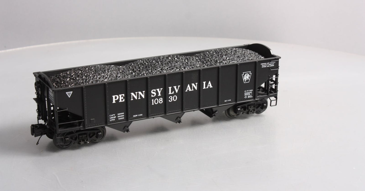 MTH 20-97843 O Pennsylvania 70-ton 3-Bay Hopper Car #10830