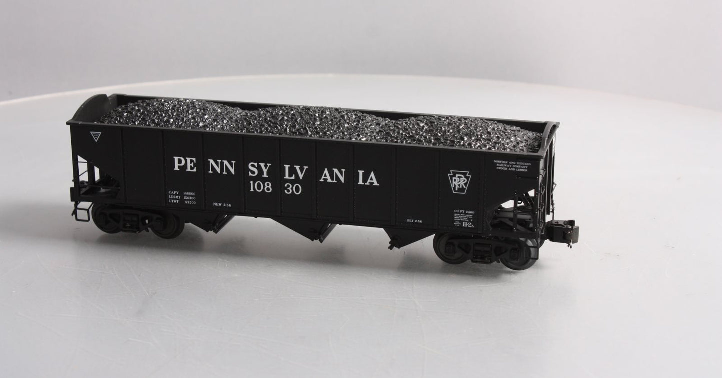 MTH 20-97843 O Pennsylvania 70-ton 3-Bay Hopper Car #10830