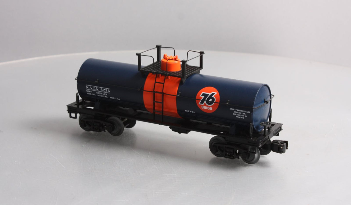MTH 30-73495 O Union 76 RailKing Tank Car #6236