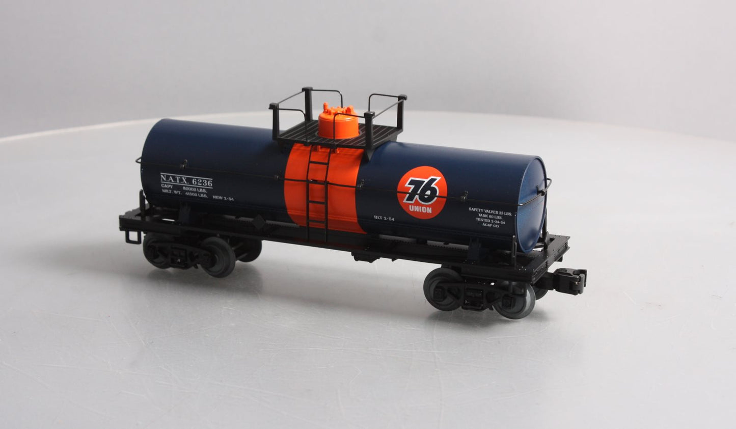 MTH 30-73495 O Union 76 RailKing Tank Car #6236