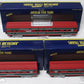 American Flyer 6-49960 S Gauge Route of the Reindeer Steamliner Car (Set of 3)