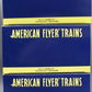 American Flyer 6-49960 S Gauge Route of the Reindeer Steamliner Car (Set of 3)