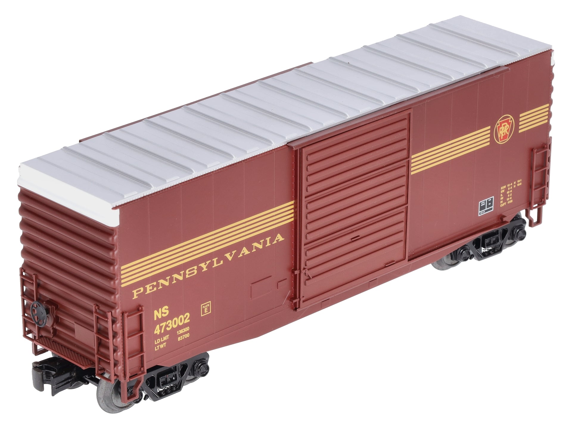 MTH 30-74736 O Pennsylvania 40' Hi-Cube Boxcar #473002