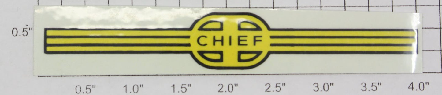 American Flyer 500-02 "Chief" Santa Fe Alco Diesel Sticker Nose Decal