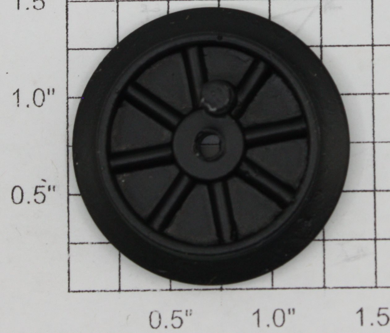 Pride Lines 1100-11 Disney‘s Mickey Mouse Die-Cast Black Wheel w/ Eccentric Stud