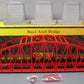 MTH 40-1115 O RealTrax Steel Arch Bridge with Operating Christmas Lights