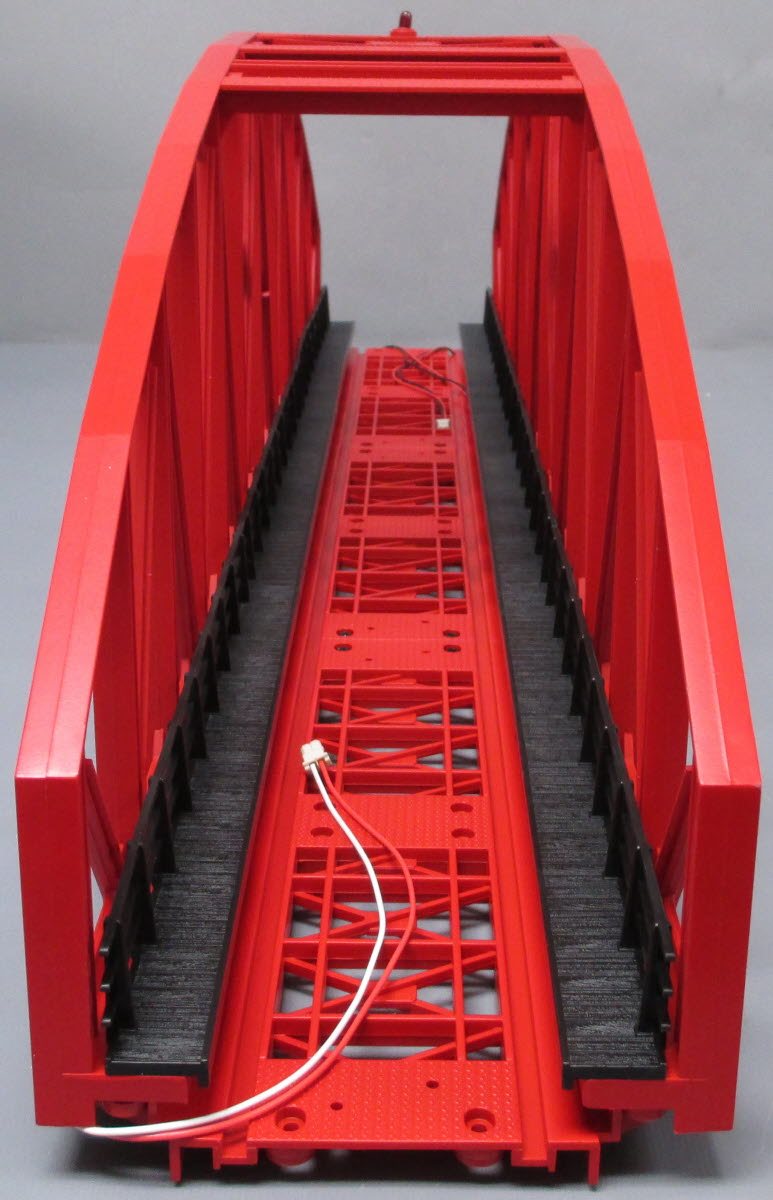 MTH 40-1115 O RealTrax Steel Arch Bridge with Operating Christmas Lights