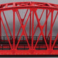 MTH 40-1115 O RealTrax Steel Arch Bridge with Operating Christmas Lights