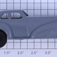 Acme 707 Gray O Gauge 1930's Coupe