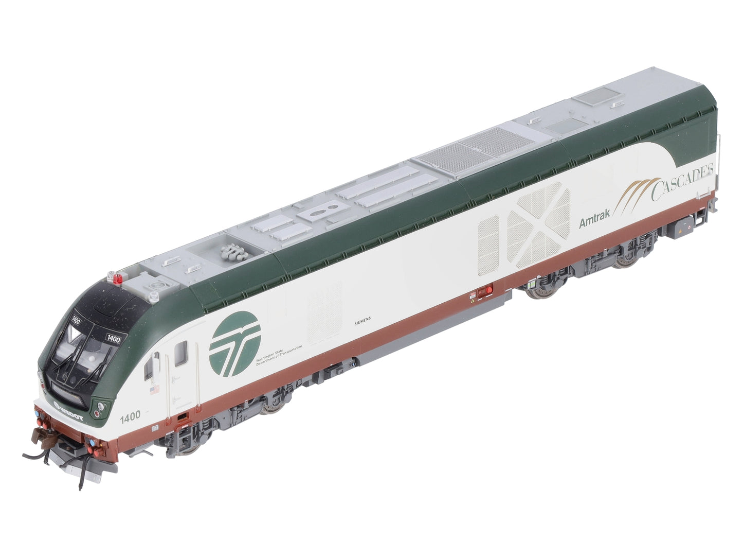 Bachmann 67904 HO Amtrak Cascades Charger SC-44 Diesel Loco with Sound #1400