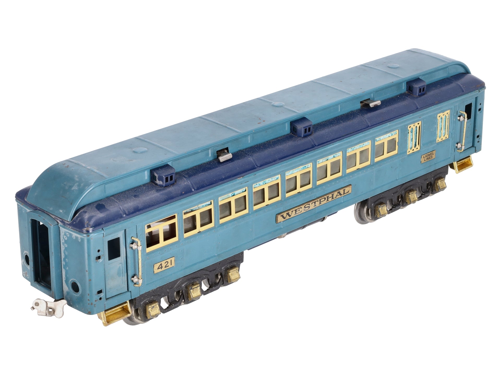 Lionel 421 Vintage Standard Gauge Westphal Blue Comet Pullman – Trainz