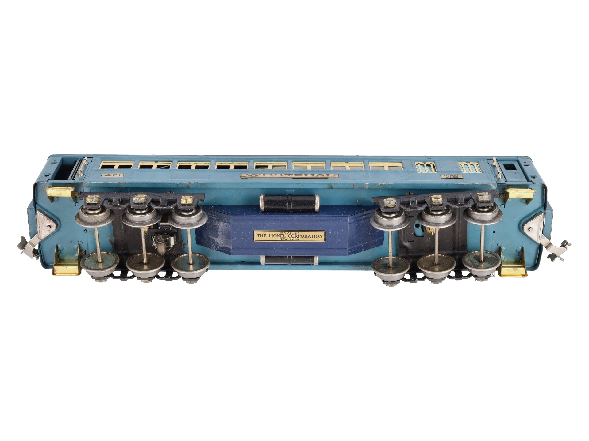 Lionel 421 Vintage Standard Gauge Westphal Blue Comet Pullman – Trainz