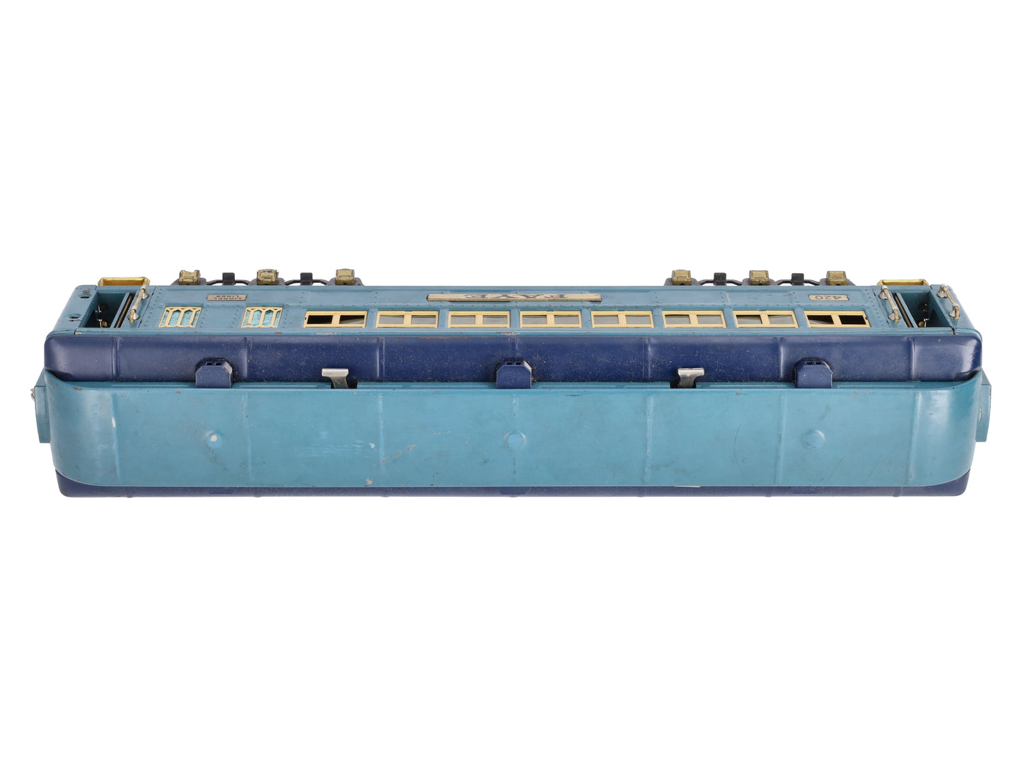 Lionel 420 Vintage Standard Gauge Blue Comet Faye Passenger Car
