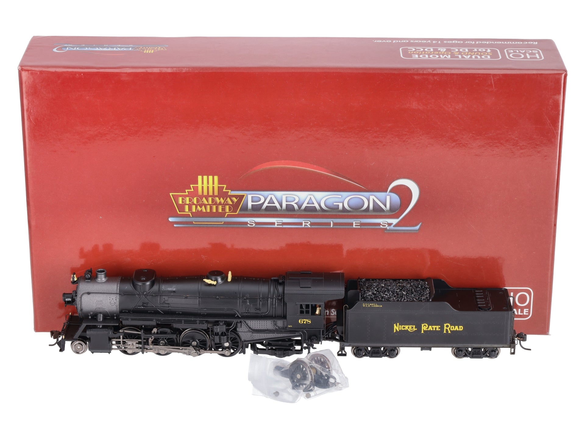 Broadway Limited 2159 HO Nickel Plate Road USRA Heavy 2-8-2 Mikado Paragon2 #678