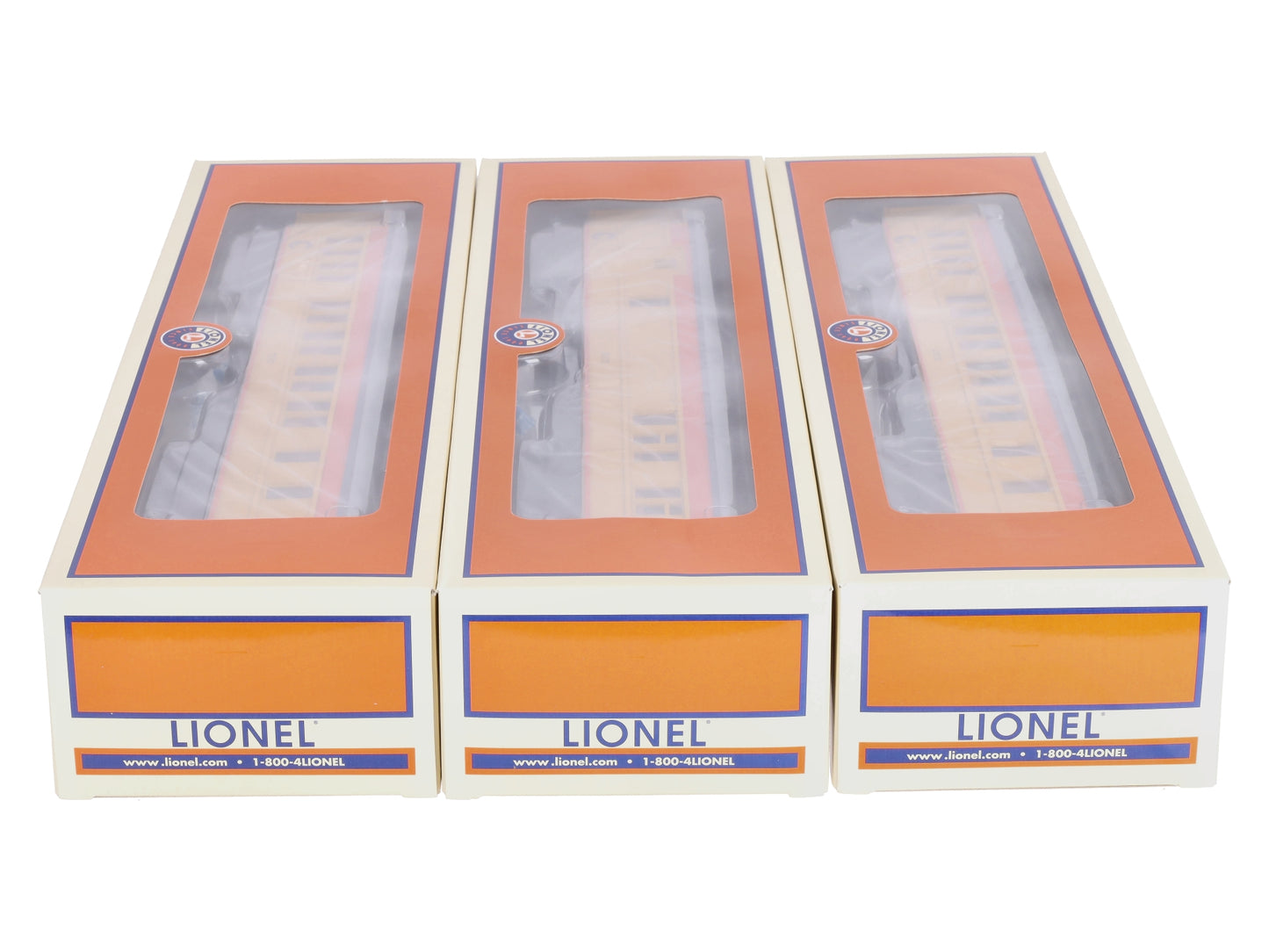 Lionel 6-81644 O Chessie Madison Passenger Car - 3 Pack