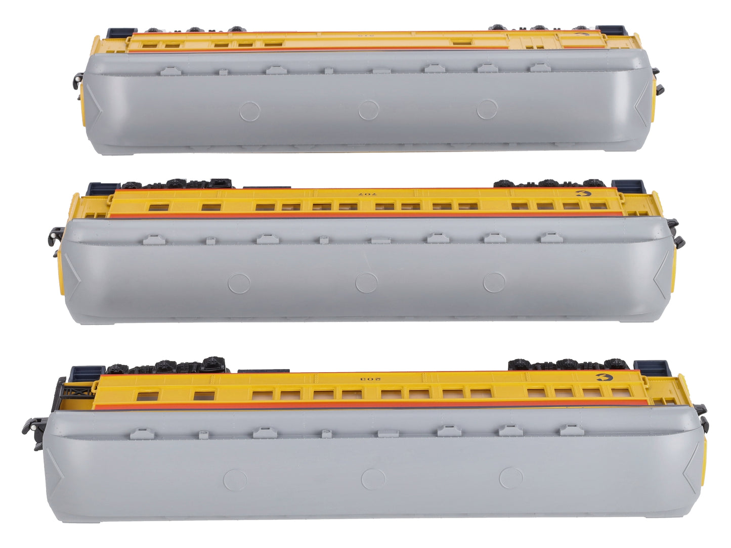 Lionel 6-81644 O Chessie Madison Passenger Car - 3 Pack
