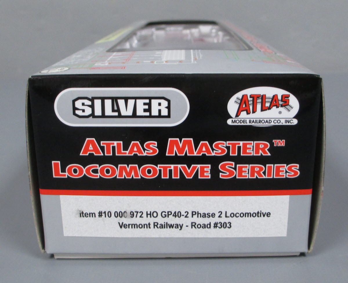 Atlas 10000972 HO Scale Vermont Railway GP40-2 Ph2 Diesel Engine #303