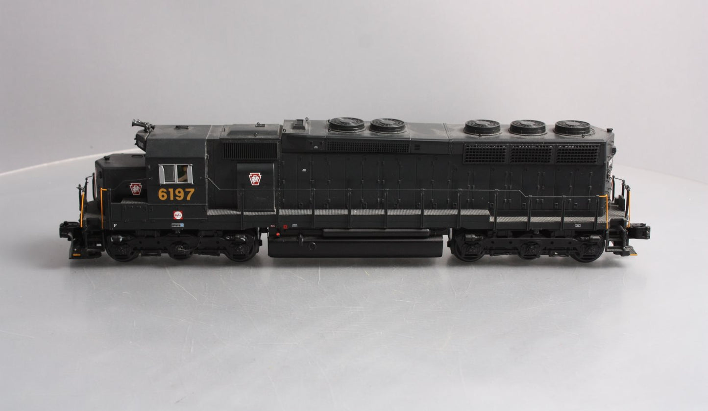 MTH 20-20100-3 PRR SD45 Low Hood Diesel Non-Powered Diesel Engine #6197