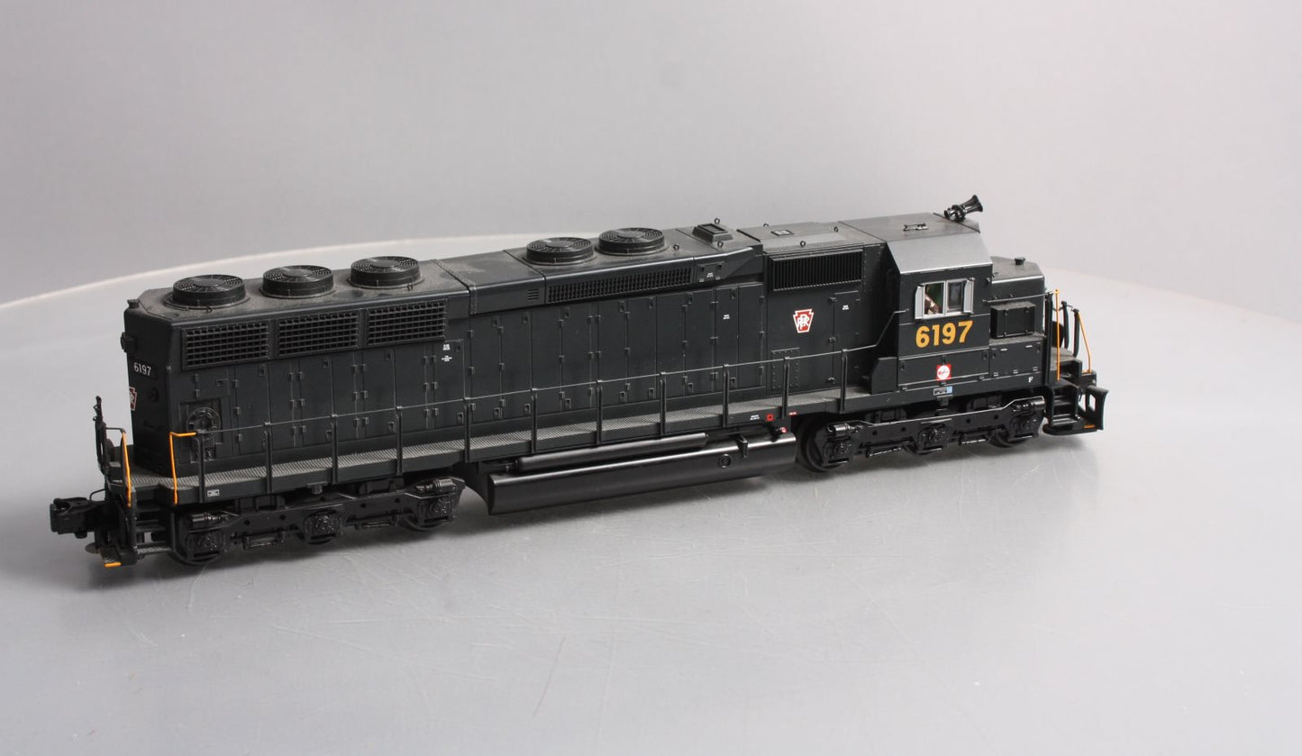 MTH 20-20100-3 PRR SD45 Low Hood Diesel Non-Powered Diesel Engine #6197