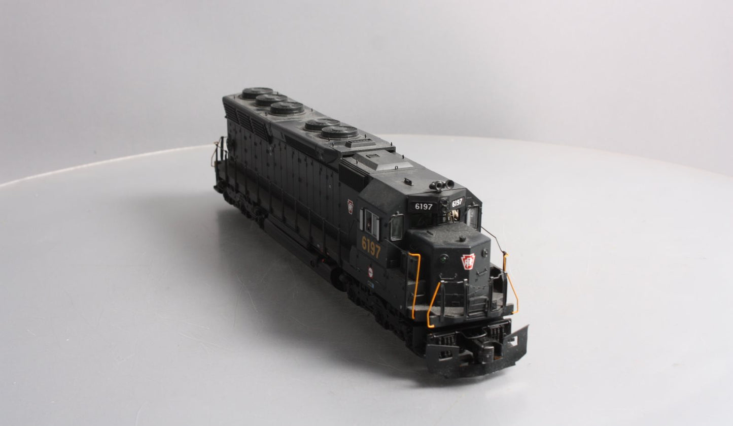 MTH 20-20100-3 PRR SD45 Low Hood Diesel Non-Powered Diesel Engine #6197