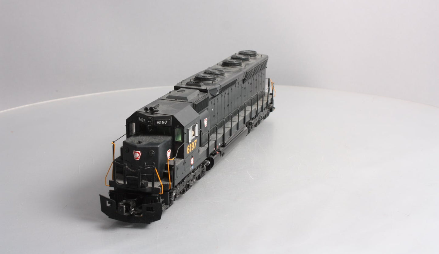 MTH 20-20100-3 PRR SD45 Low Hood Diesel Non-Powered Diesel Engine #6197
