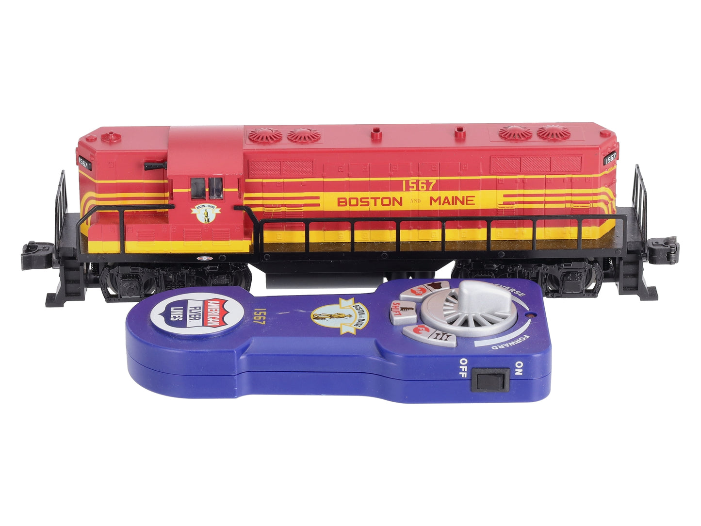 American Flyer 44115 S Boston & Maine AF FlyerChief GP7 Diesel w/ Remote #1567