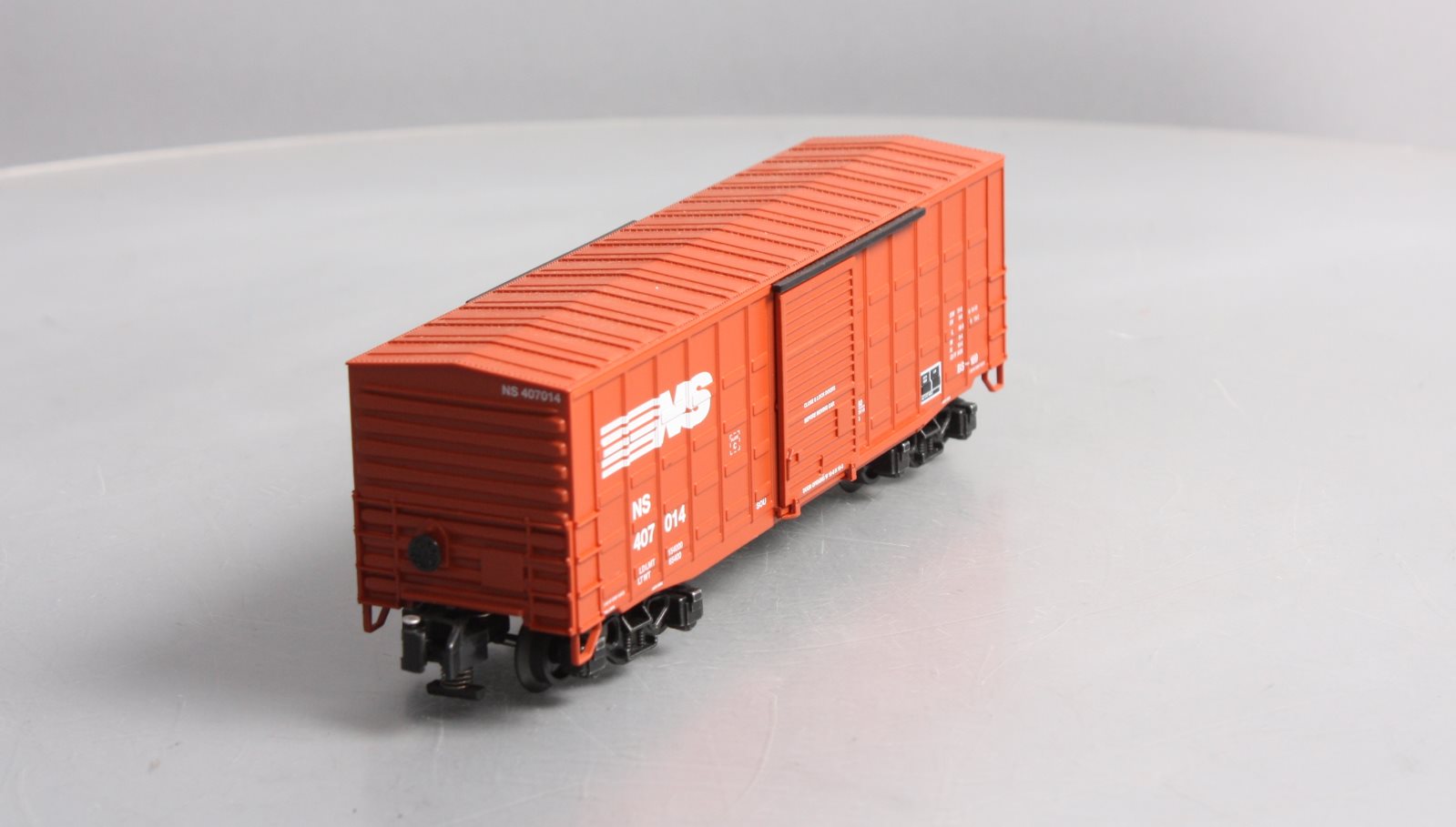 American Flyer 6-44080 S Gauge Norfolk Southern Waffle Sided Boxcar #407014