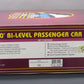 MTH 20-65192 O Gauge Metra Premier Bi-Level Passenger 4-Car Set