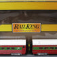 MTH 30-68133 O Christmas 2-Car 60' Streamlined Sleeper/Diner with LED Lights