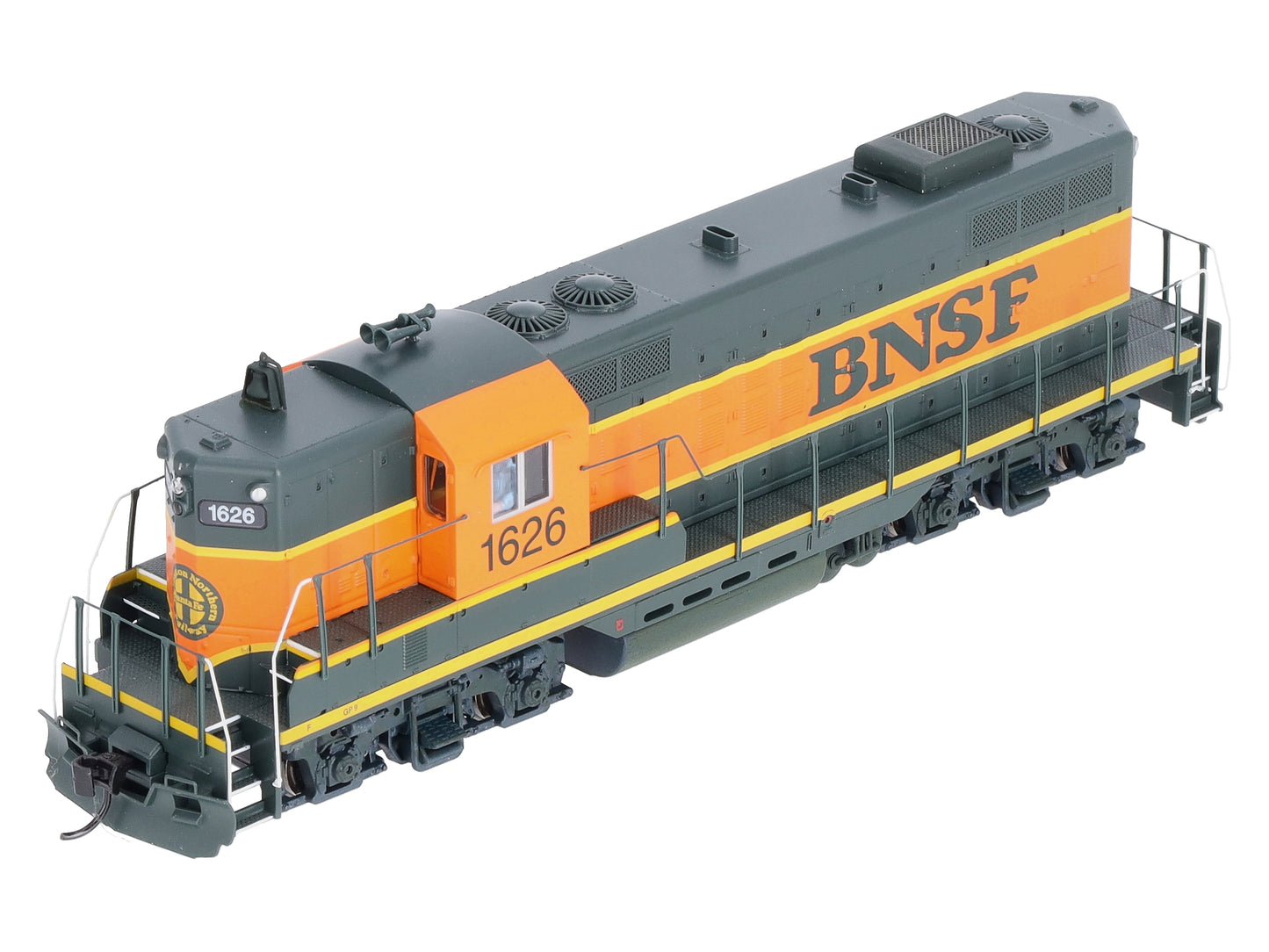 Walthers 910-20463 HO BNSF EMD GP9 Phase II Diesel Locomotive Sound/DCC #1626