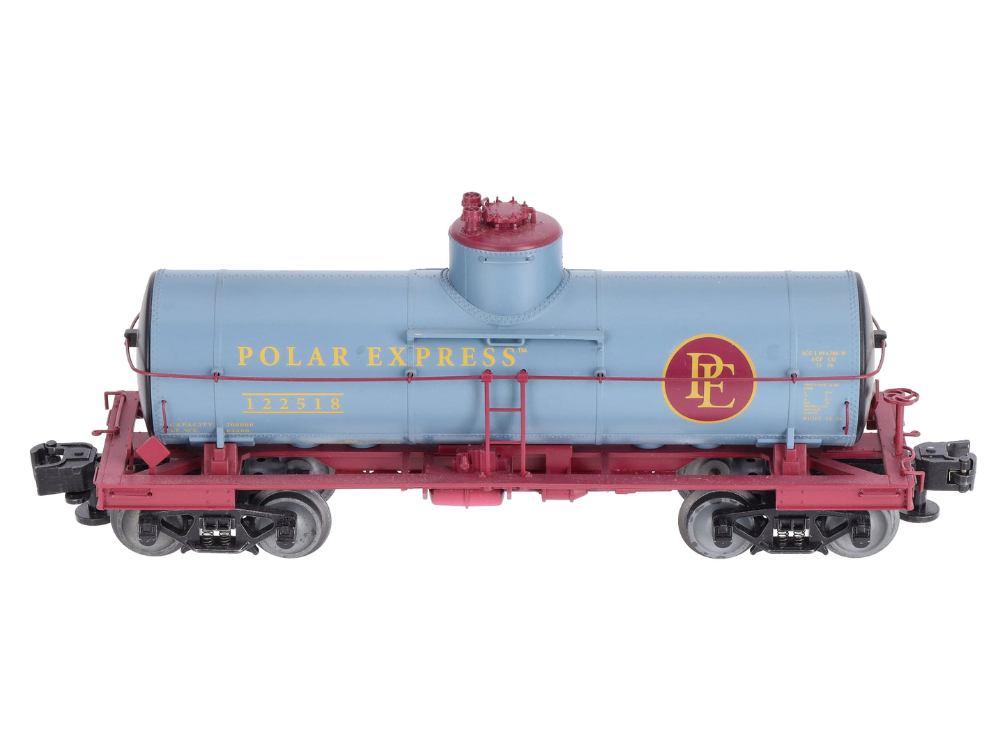 Lionel 6-84810 O The Polar Express™ 8000 Gallon Tank Car #122518