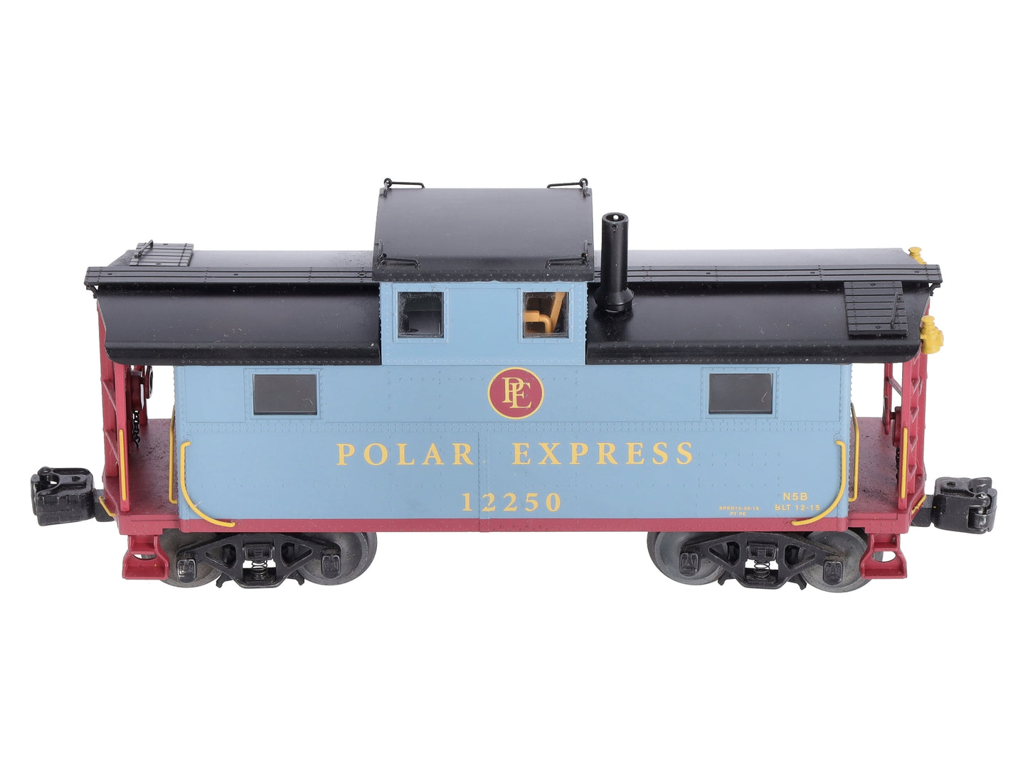 Lionel 6-81811 O The Polar Express N5b Cupola Caboose w/Lights & Smoke #1402