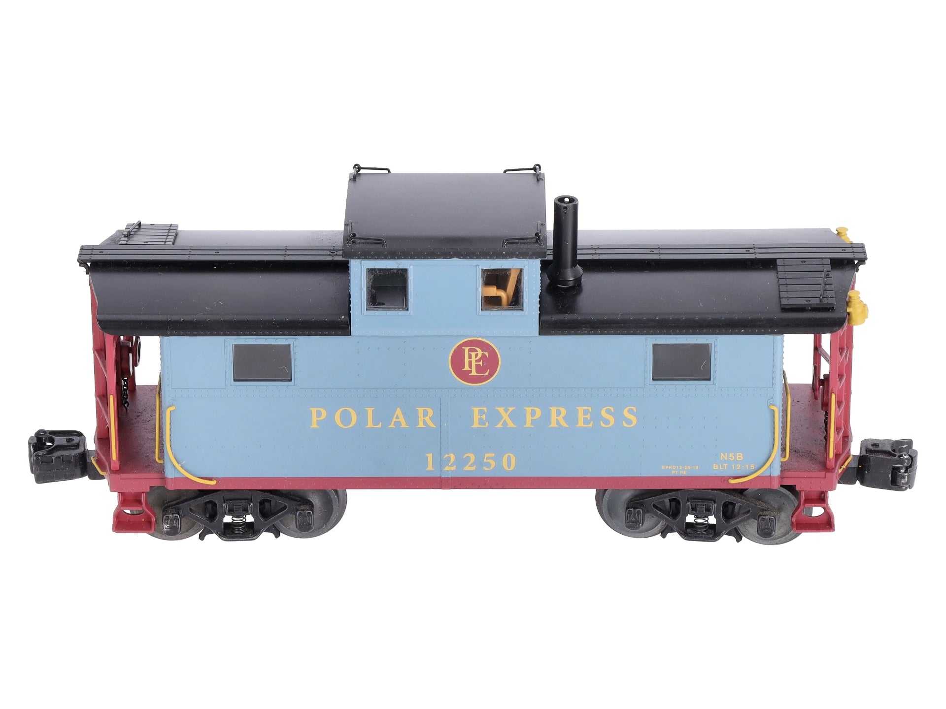 Lionel 6-81811 O The Polar Express N5b Cupola Caboose w/Lights & Smoke #1402