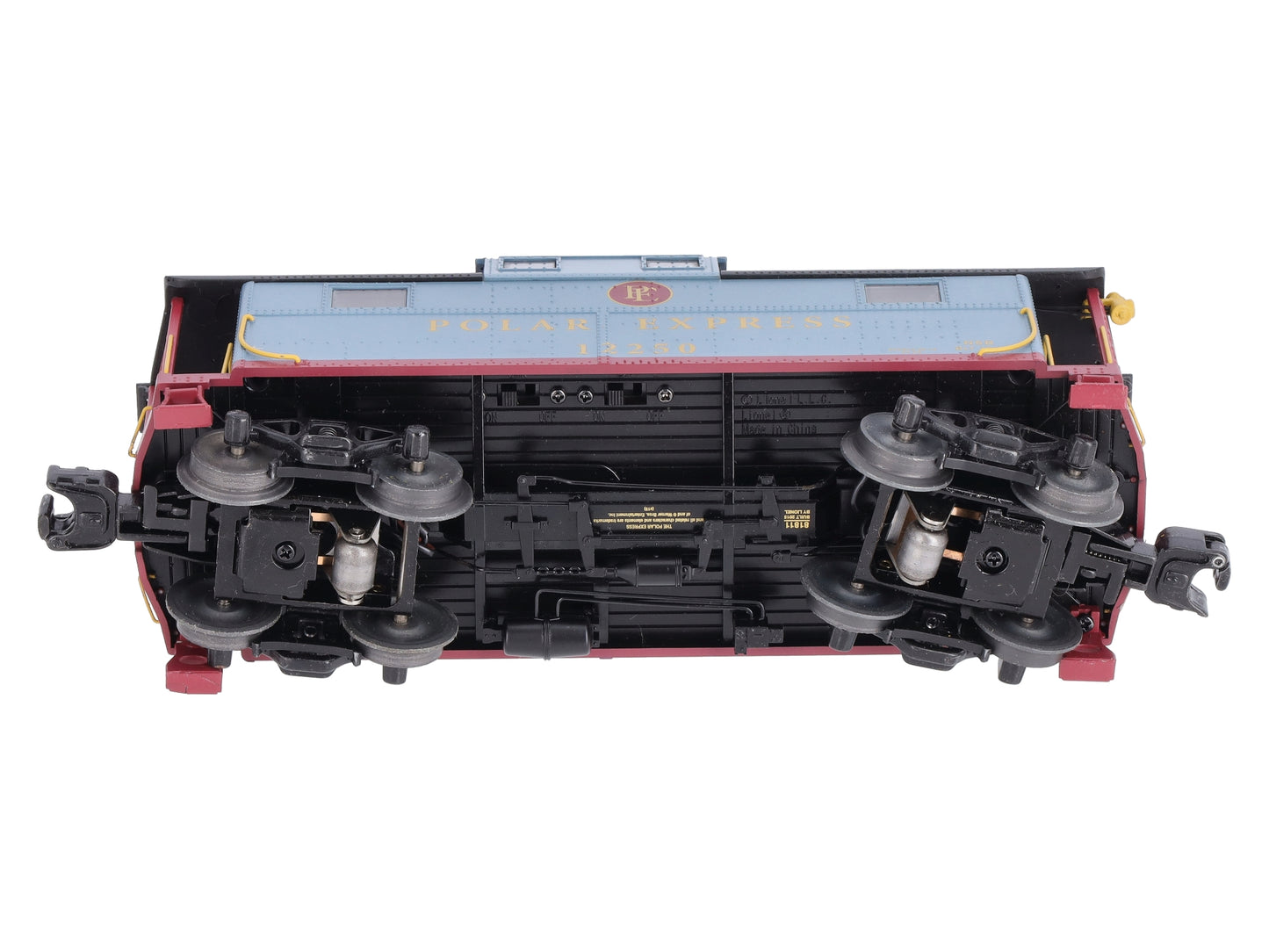 Lionel 6-81811 O The Polar Express N5b Cupola Caboose w/Lights & Smoke #1402