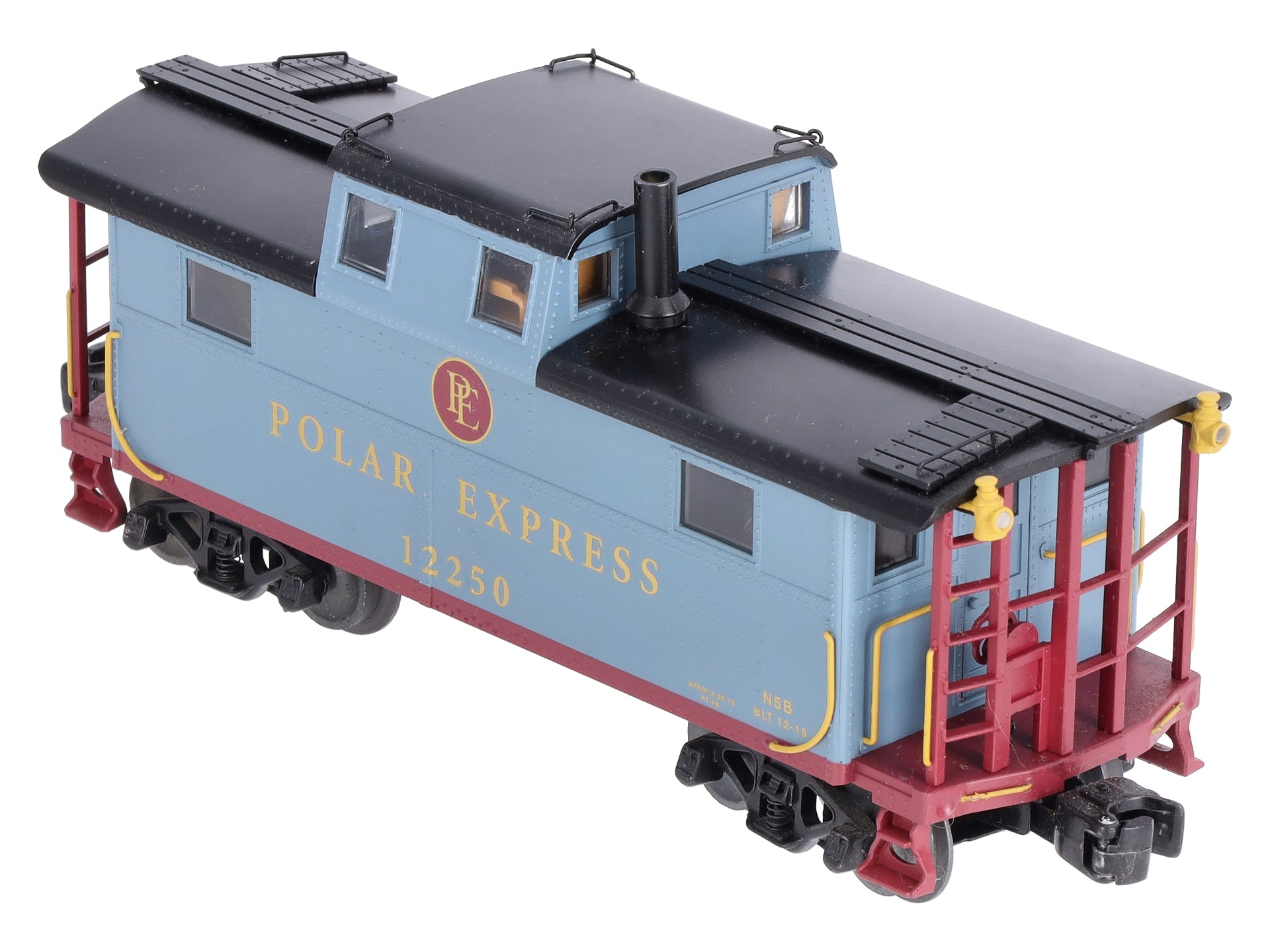 Lionel 6-81811 O The Polar Express N5b Cupola Caboose w/Lights & Smoke #1402