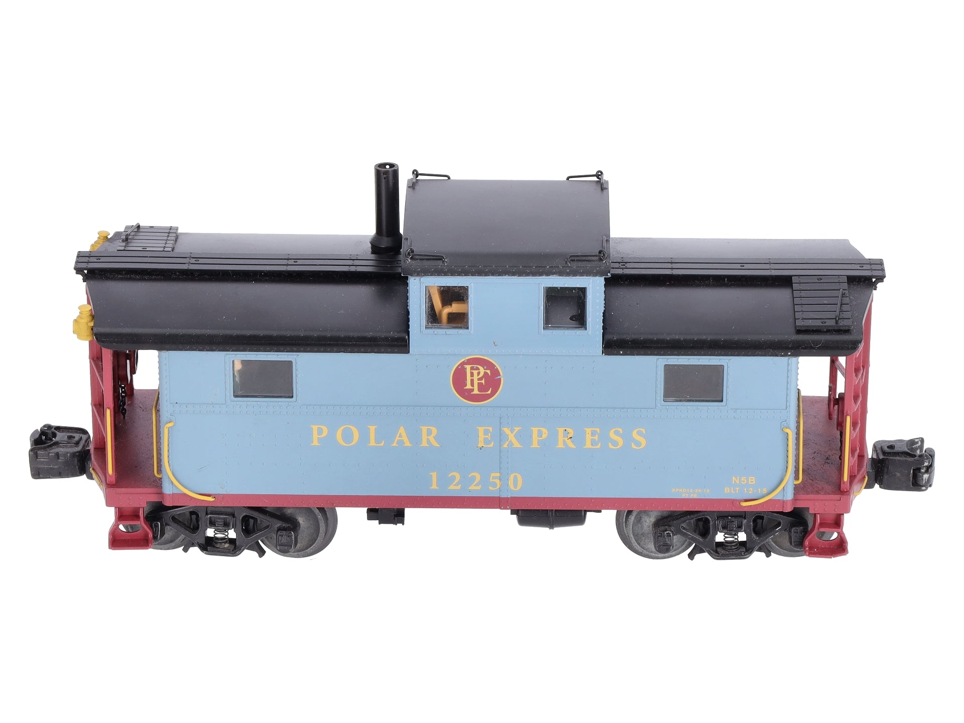 Lionel 6-81811 O The Polar Express N5b Cupola Caboose w/Lights & Smoke #1402