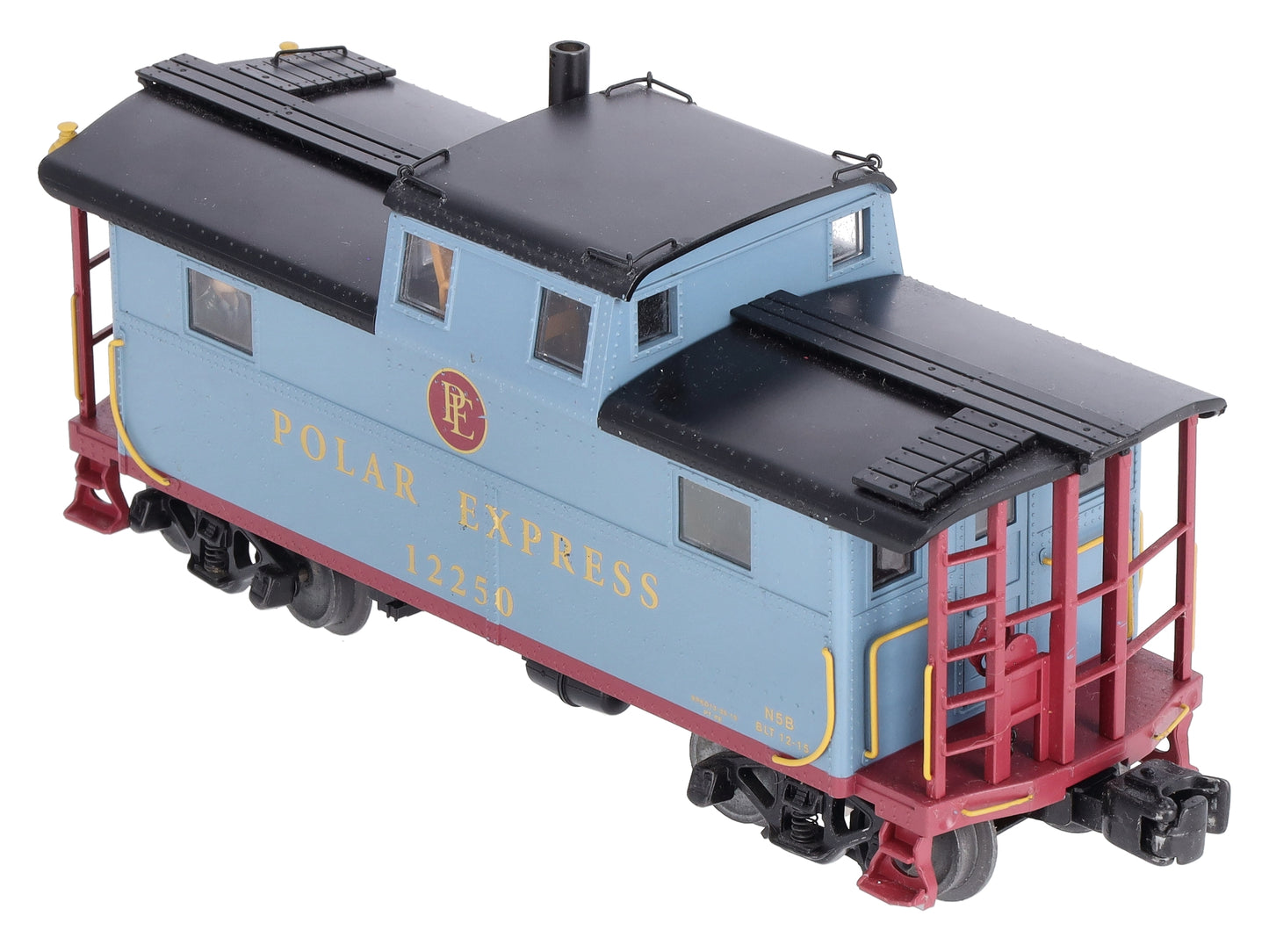 Lionel 6-81811 O The Polar Express N5b Cupola Caboose w/Lights & Smoke #1402
