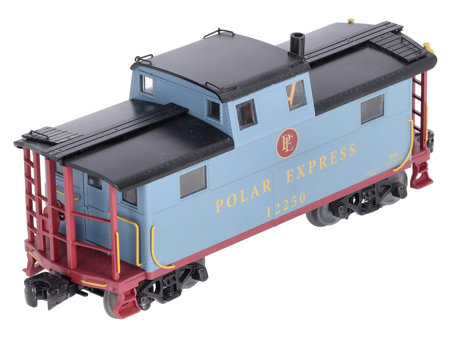 Lionel 6-81811 O The Polar Express N5b Cupola Caboose w/Lights & Smoke #1402