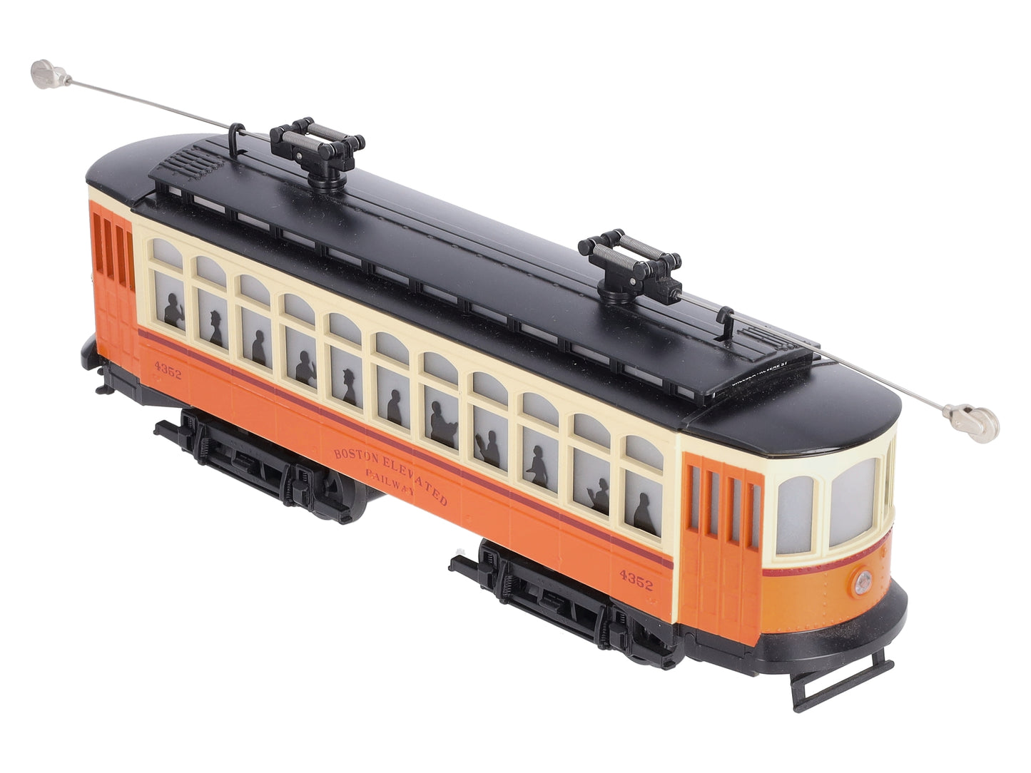 MTH 30-5173-1 O Boston Elevated Railway Brill Trolley #4352 w/Proto-Sounds 3.0