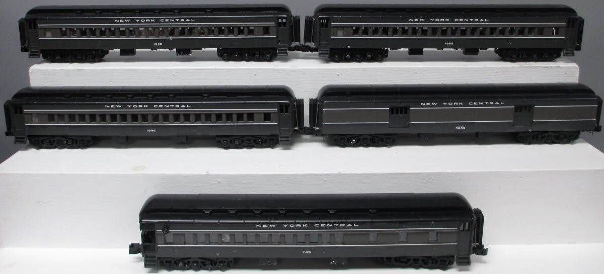 MTH 20-4095 O New York Central 70' Madison Passenger Set (Set of 5)
