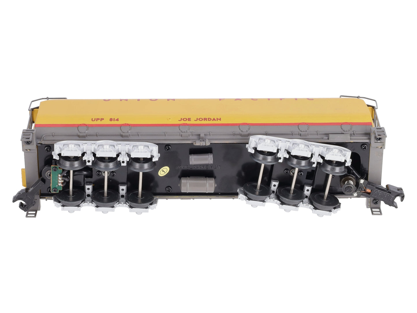 MTH 20-3559 O Union Pacific "Joe Jordan" Water Tender 3-Rail w/ Hi-Rail #814