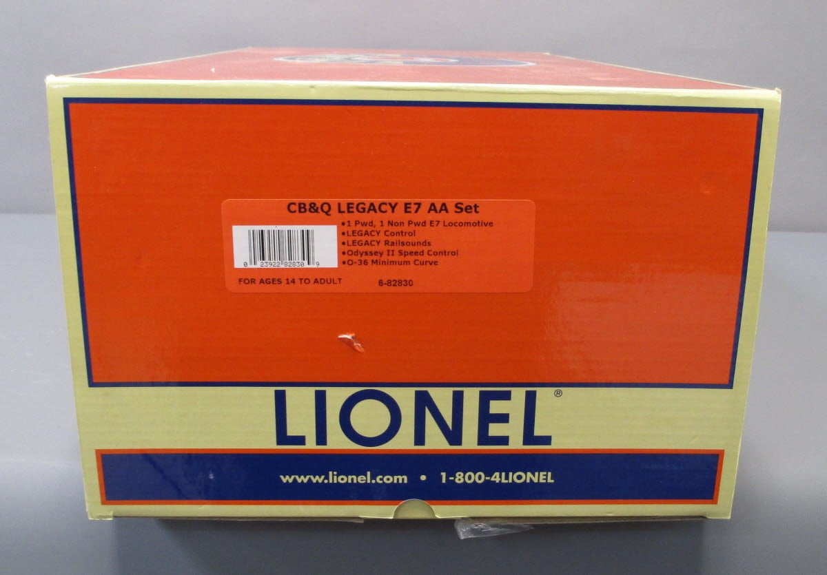 Lionel 6-82830 CB&Q E7 AA Diesel Locomotive Set #9917A,9917B