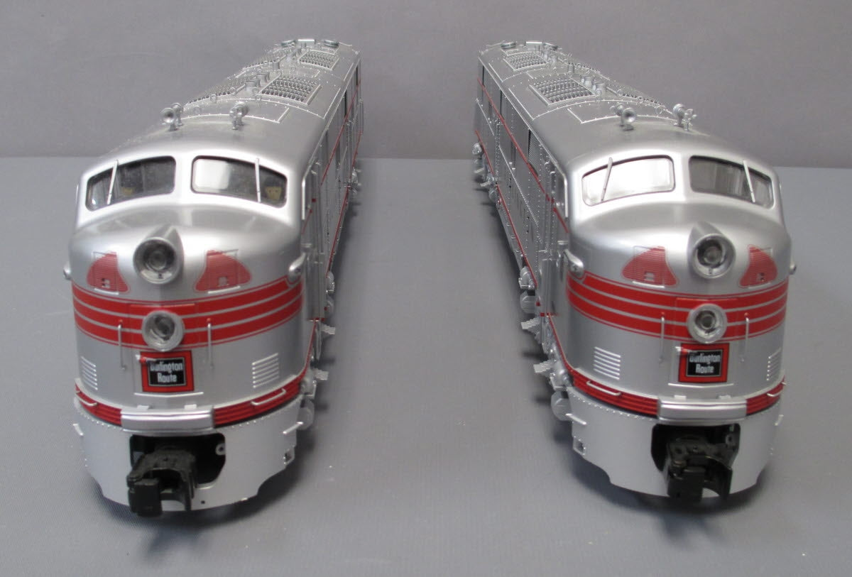 Lionel 6-82830 CB&Q E7 AA Diesel Locomotive Set #9917A,9917B