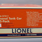 Lionel 6-27411 O Ethanol Tank Car (Pack of 3)