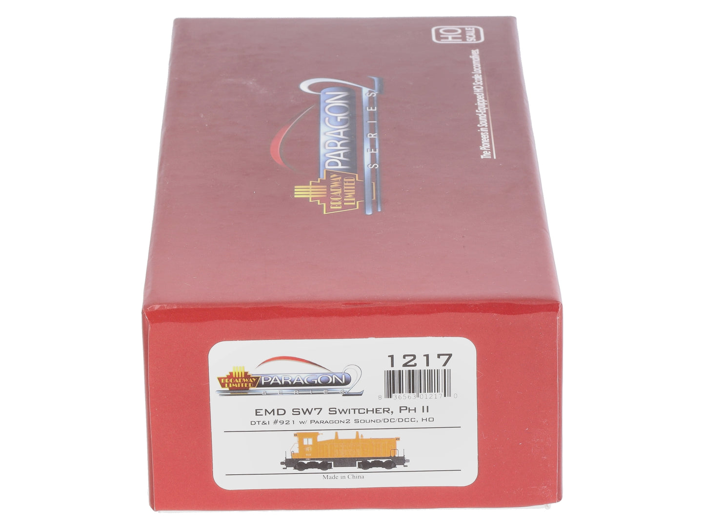 Broadway Limited 1217 HO DTI EMD SW7 Diesel Switcher w/Paragon 2 #921