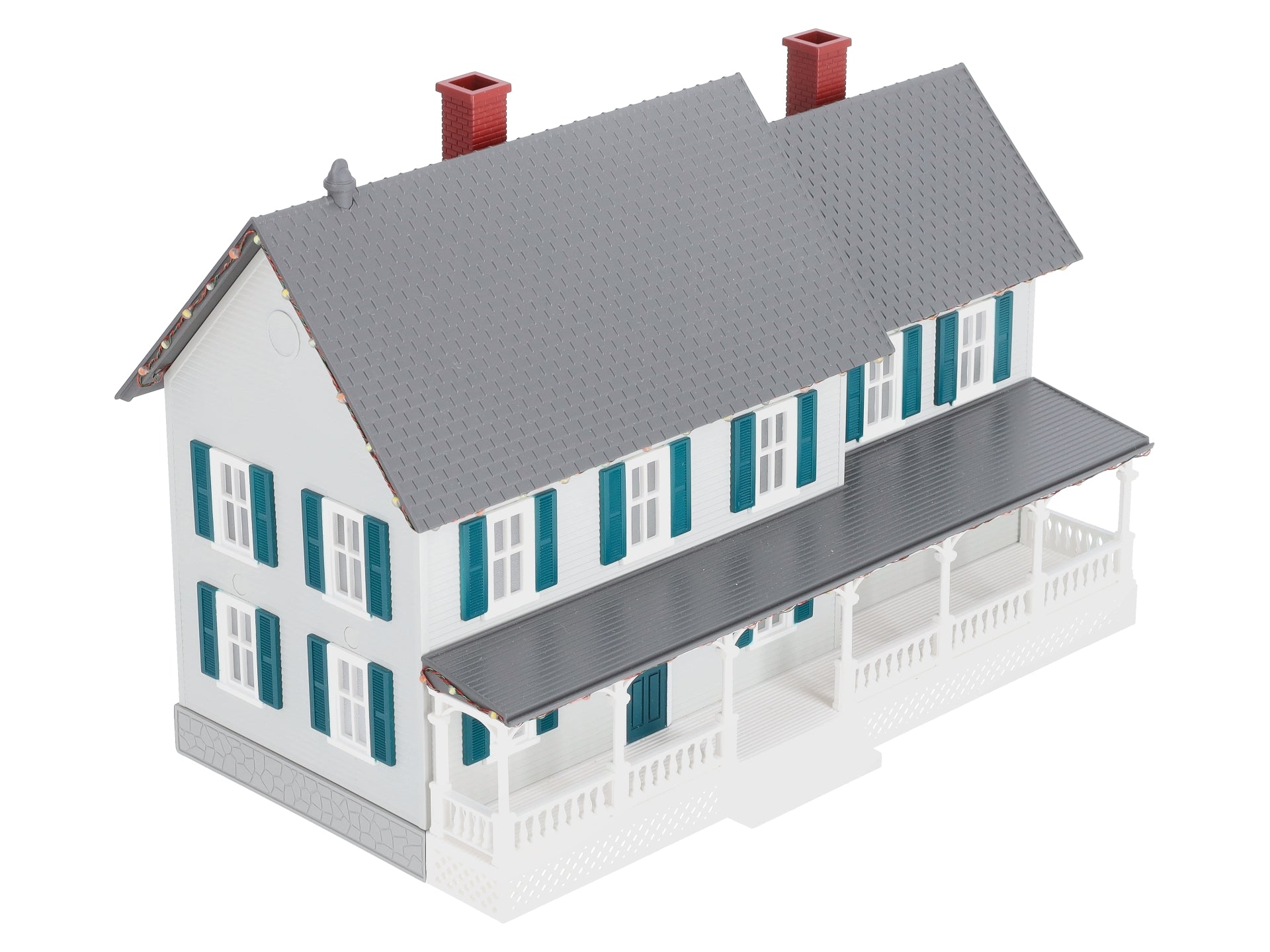 MTH 30-90545 O #4 Country House with Operating Christmas Lights