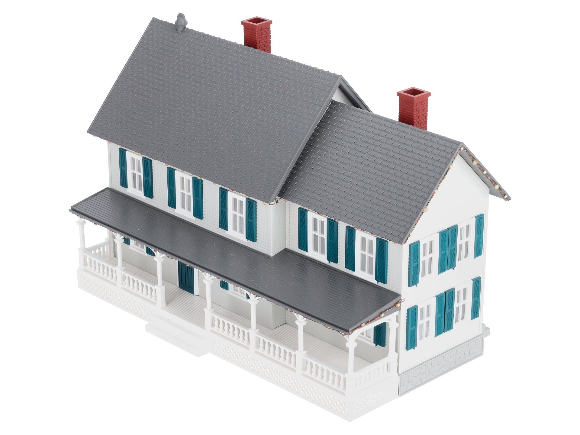 MTH 30-90545 O #4 Country House with Operating Christmas Lights